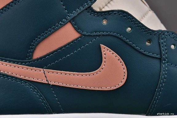 1 (W) Teal BQ6472-308 BQ6472-308 Mid Dark Green  Jordan 0423